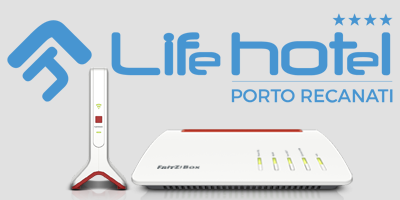 Hotel Life – Porto Recanati: tutti connessi grazie ai dispositivi FRITZ!